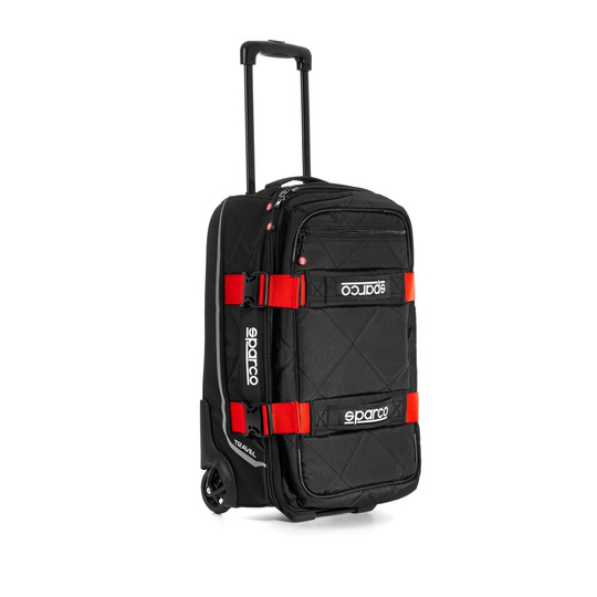 Torba podróżna TRAVEL Sparco czarno-czerwona