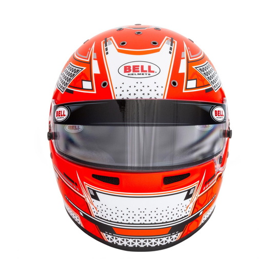 Kask zamknięty Bell RS7 PRO Stamina czerwony (homologacja FIA)