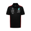 Polo męskie Team Black Mercedes AMG F1 