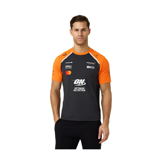 T-shirt męski Set Up Team szary McLaren F1 2025