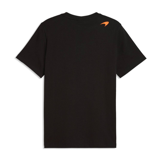 T-shirt męski czarny Small Logo McLaren F1 2026