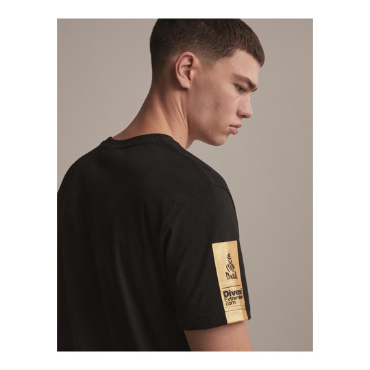 T-shirt męski Dakar DKR VIP CR czarny