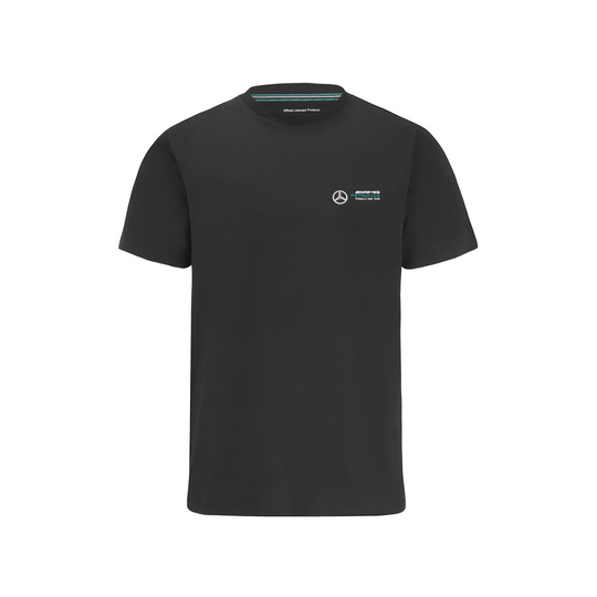 T-shirt męski Classic czarny Mercedes AMG F1 