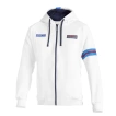 Bluza z kapturem rozpinana Martini Racing MY25 Sparco biała