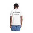 T-shirt męski biały Team Mercedes AMG F1 2025
