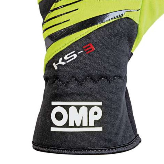 Rękawice OMP KS-3 MY18 czarne/żółte