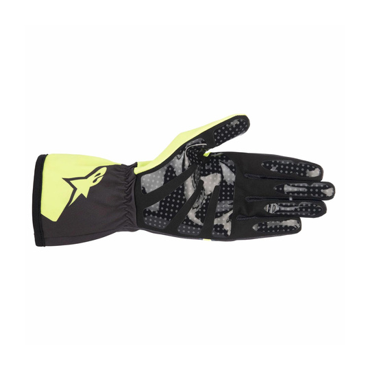 Rękawice Alpinestars TECH-1 K Race V2 Corporate szare/żółte
