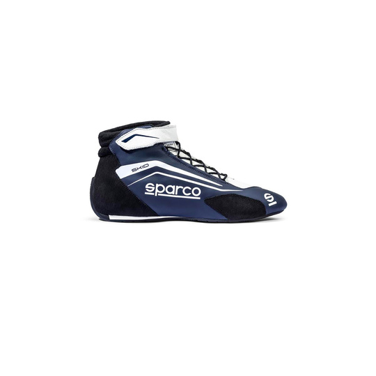 Buty Sparco SKID MY25 granatowo-białe (FIA)