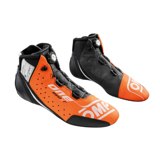 Buty OMP ONE EVO X R pomarańczowo-czarne (FIA)