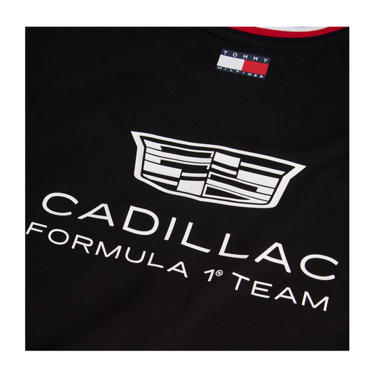 T-shirt męski czarny Team Cadillac F1 2026