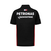 Polo męskie Team Black Mercedes AMG F1 
