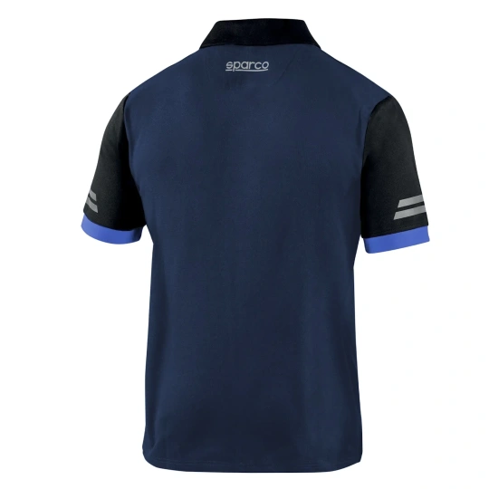 Koszulka polo Tech Sparco granatowa