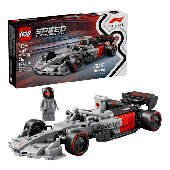 Model bolidu LEGO Speed Champions Audi Revolut F1