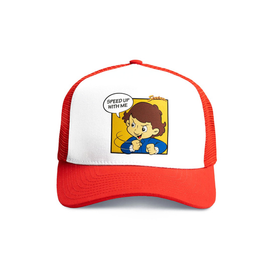 Czapka z daszkiem Ayrton Senna Senninha Ayrton Senna Collection czerwona
