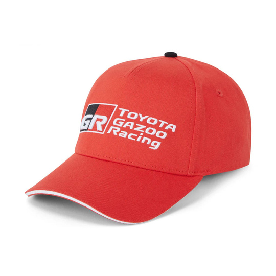 Czapka z daszkiem Large Logo Toyota Gazoo Racing czerwona