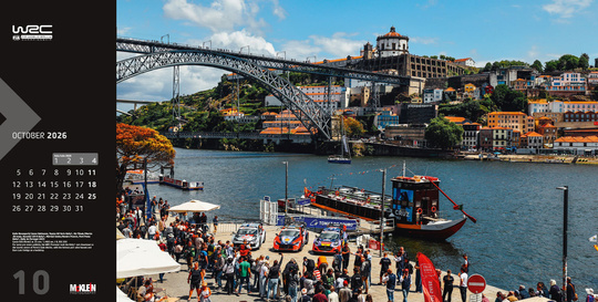 Kalendarz McKlein Rally 2026 - The Wider View