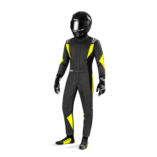 Kombinezon Sparco SUPERLEGGERA szaro-żółty (homologacja FIA)