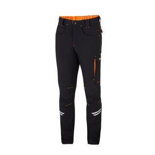 Spodnie Light Tech Sparco czarne/pomarańczowe