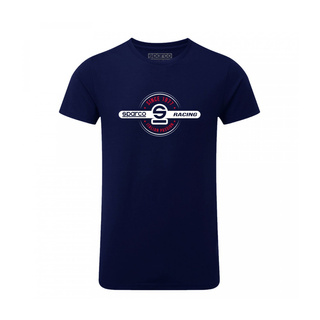 T-shirt męski Sparco 1977 granatowy