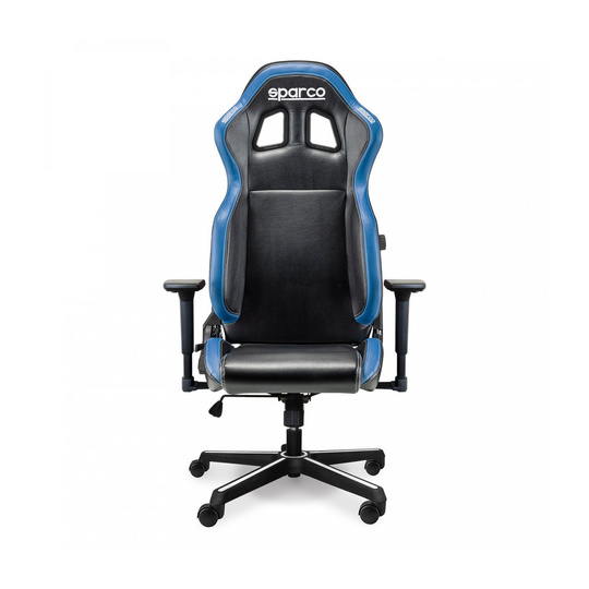 Fotel biurowy Sparco Icon czarny/niebieski