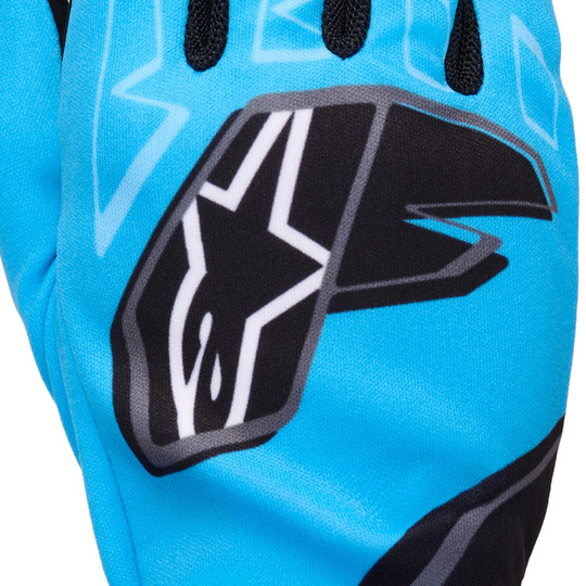 Rękawice Alpinestars Tech-1 K Race V2 Graphic 1 niebieskie