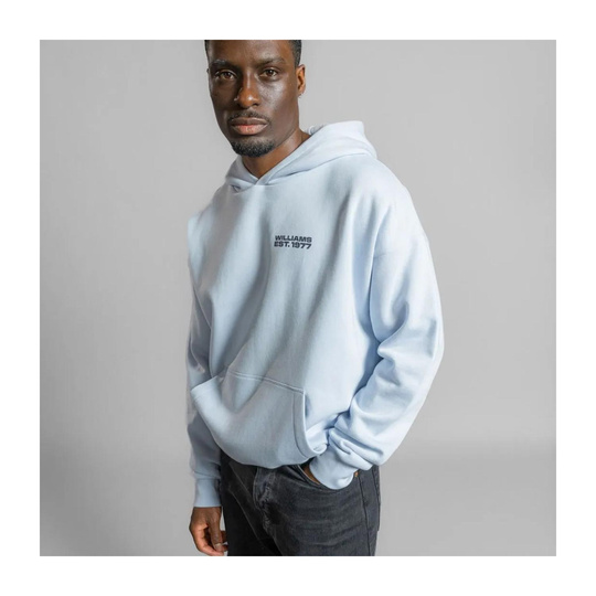 Męska bluza Hoody Oversized niebieska Williams Racing 2025