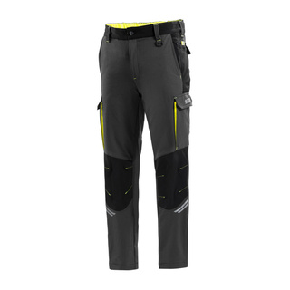 Spodnie Tech Sparco szare/żółte