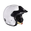 Kask Stilo Venti4 Trophy Jet Composite Hans biały (FIA)