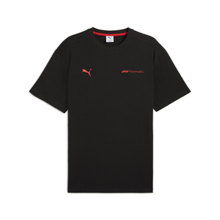 T-shirt męski Essential Relaxed Logo czarny Formula 1 2025