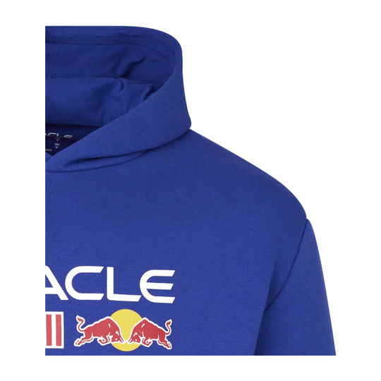 Bluza męska z kapturem Logo Red Bull Racing 2026 niebieska
