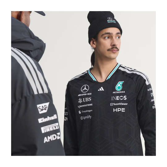 Koszulka czarna Authentic Team Mercedes AMG F1 2026