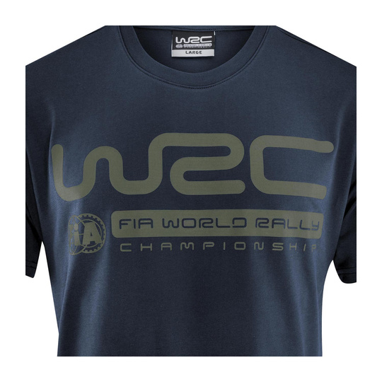 T-shirt męski Classic granatowy WRC 2024