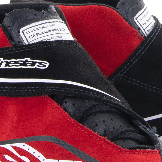 Buty Alpinestars SP+ czarne/czerwone (FIA)