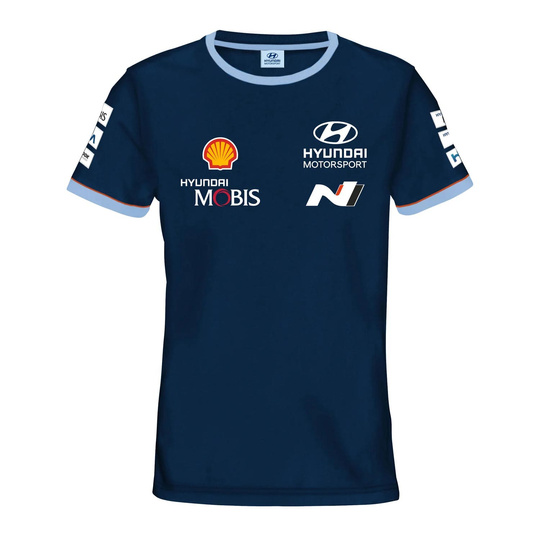 T-shirt męski Team Hyundai Motorsport 2025