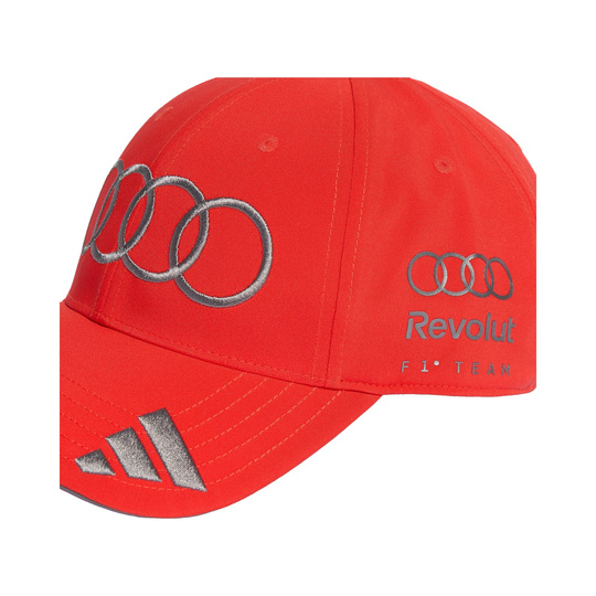 Czapka z daszkiem Gabriel Bortoleto Audi Revolut F1 2026 czerwona
