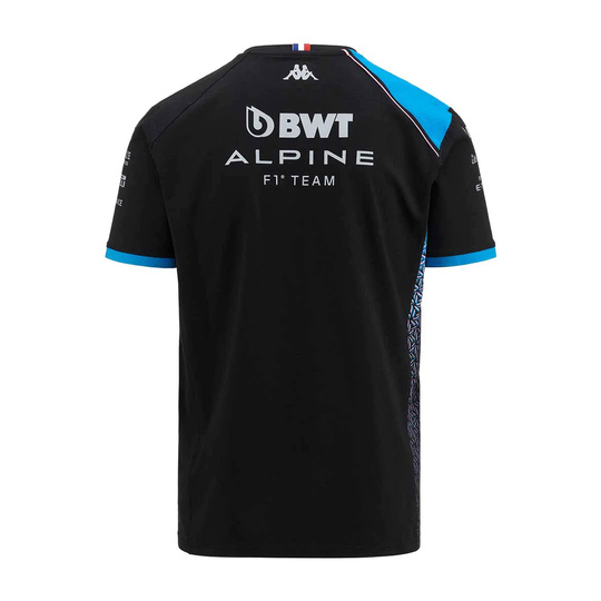 Koszulka T-shirt męska Fan Team black Alpine Racing F1 