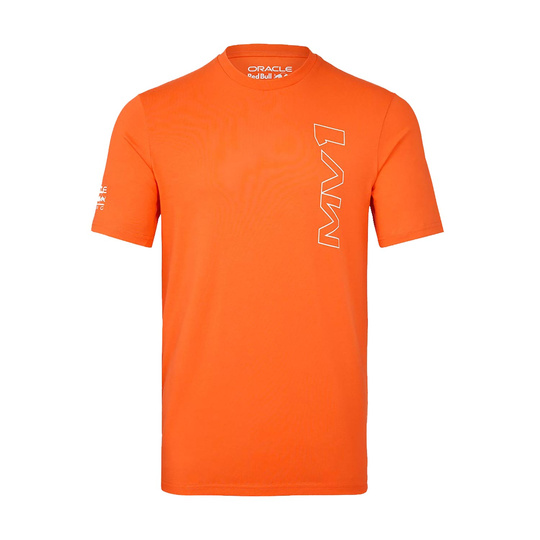 T-shirt męski Max Verstappen Logo orange Red Bull Racing 