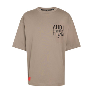 Koszulka t-shirt Elevated Graphic Audi Revolut F1 2026 brązowa