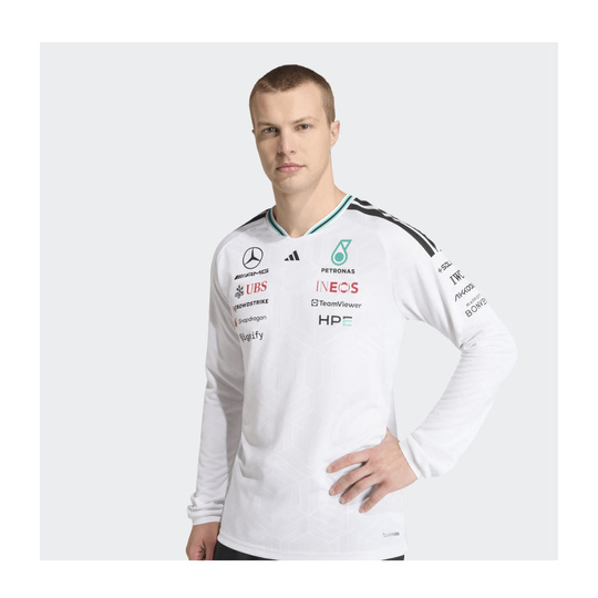 Koszulka biała Authentic Team Mercedes AMG F1 2026