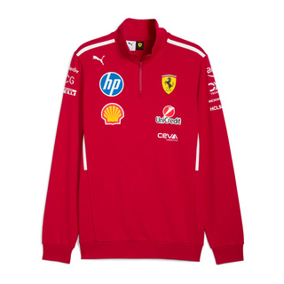 Scuderia Ferrari F1 2025 Herren 1/4 Zip Sweatshirt