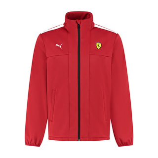 Scuderia Ferrari F1 2025 Herren Softshell Jacke Logo Rot
