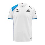 Koszulka T-shirt męska Fan Team white Alpine Racing F1