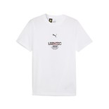 T-shirt męski Driver Leclerc biały Scuderia Ferrari F1 2024