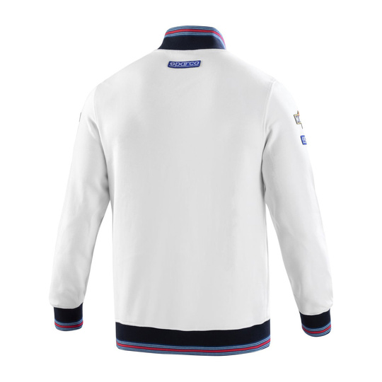 Bluza Full Zip Sparco Martini biała