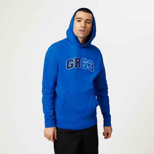 Bluza męska Hoodie George Russell Hoodie Blue Mercedes AMG F1 2023