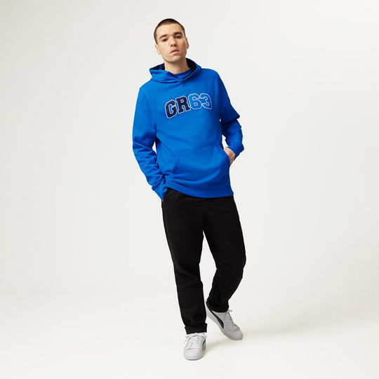 Bluza męska Hoodie George Russell Hoodie Blue Mercedes AMG F1 2023