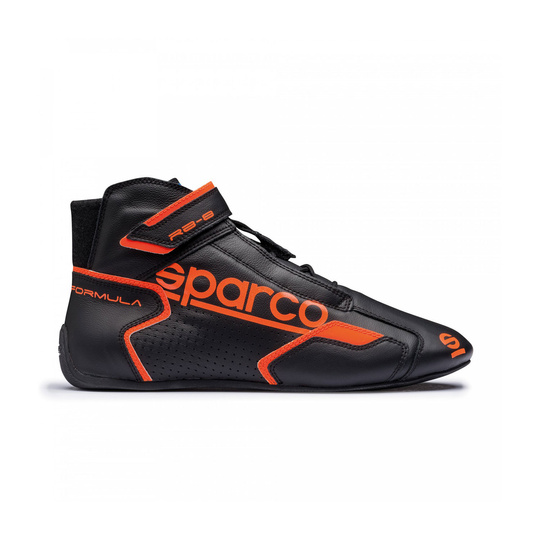 Buty Sparco FORMULA RB-8.1 czarne/pomarańczowe (homologacja FIA)