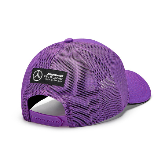 Czapka baseballowa Lewis Hamilton Trucker purple Mercedes AMG F1 2023