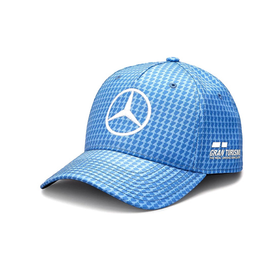 Czapka męska baseballowa Lewis Hamilton Team Blue Mercedes AMG F1 2023