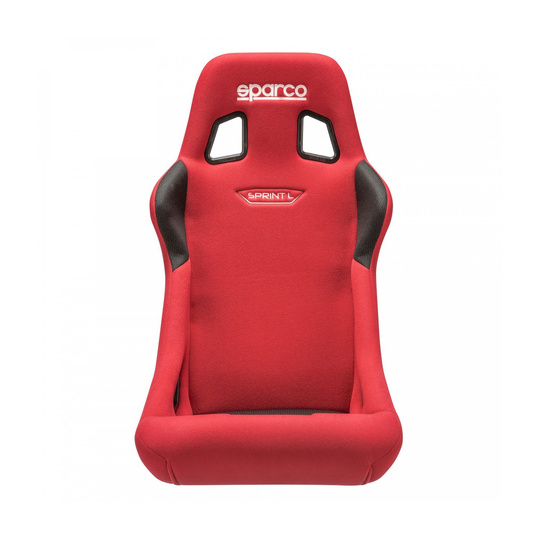Fotel sportowy Sparco SPRINT L MY19 czerwony (homologacja FIA)
